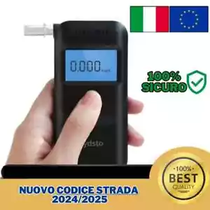 Etilometro Sicuro 100% Certificato Codice Della Strada Display LCD Migliore - Imagen 1 de 12