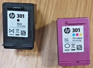 HP 301 Black and Tri-color Ink Cartridge - Box Damaged - Photo 1/3