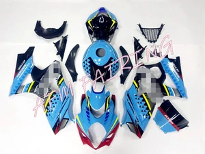 Blue Black Red ABS Injection Fairing Kit for GSXR1000 2007 2008 Full Tank Cover - Picture 1 of 8