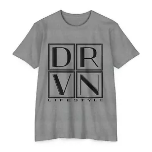 Camiseta DRVN fuente negra - Imagen 1 de 17