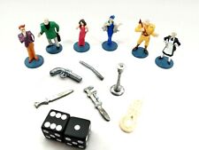 2002 Clue Replacement Game Tokens and Weapons Parts Pieces