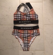 burberry swimsuit purple