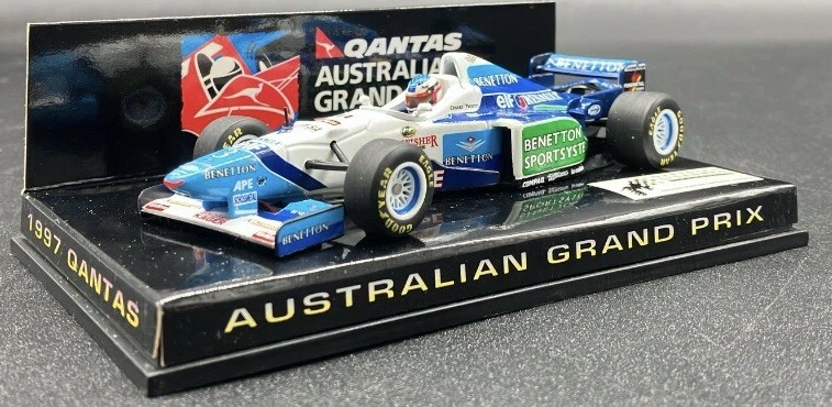 Minichamps 1/43 Benetton B196 Gran GP de Australia J. Alesi 433960003 Foto 1 de 4