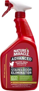 Natures Miracle Advanced Dog Stain And Odour Eliminator, Sunny Lemon Scent, 946 - Picture 1 of 1