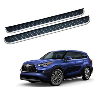 Fits for Highlander XU70 2020-2024 Running Board Side Step Nerf Bar - Picture 1 of 9