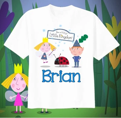 Ben & Holly's Little Kingdom Camiseta Personalizada Camiseta Regalo Cumpleaños Foto 1 de 2