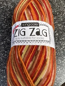 King Cole Sock Knitting Yarn - Picture 1 of 3