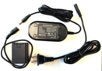 Adaptador de corriente alterna para AC-FZ100 Sony ZV-E10 II + batería ficticia NP-FZ100 nuevo Foto 1 de 4