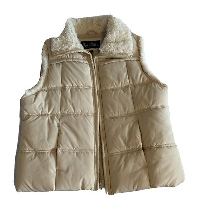 Chaleco acolchado Big Chill de piel sintética para mujer talla L Foto 1 de 4