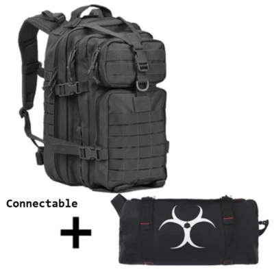 The Division 2 Juego Zona Oscura Bolsa Agente Go-Bag Arquero Táctico Cosplay Mochila Foto 1 de 4