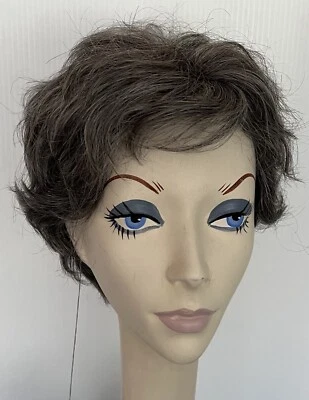 Новый с Ярлыками JACQUELYN парик человеческих волос смесь VALERIE 801 серый мононити Топ - Изображение 1 из 4