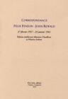 ▄▀▄ Correpondance Félix Fénéon - John Rewald : 27 février 1937-23 janvier 1941 /