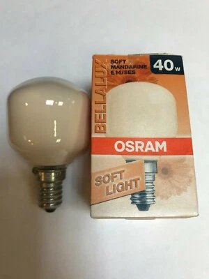 NEU OSRAM BELLALUX TROPFEN MAND 40 T45 SOFT MADARINE E14 40W BELLA DIMMBAR !!! - Bild 1 von 4