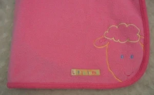 Child of Mine by Carter's Little Lamb Baby Blanket Pink Fleece Security Lovey - Picture 1 of 8