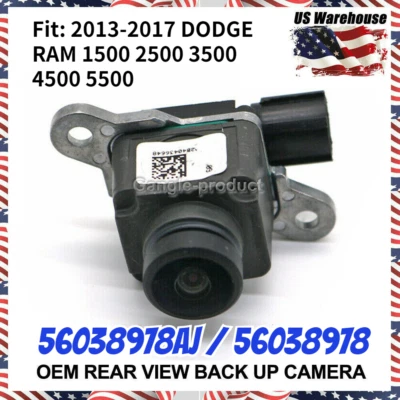 NEW REAR VIEW BACK UP CAMERA for 13-17 DODGE RAM 1500 2500 3500 4500 5500 - Image 1 of 4