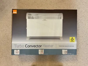 A NEW Turbo Convector Heater, 2000W, 3 Settings, was £70 for £35. - Picture 1 of 4