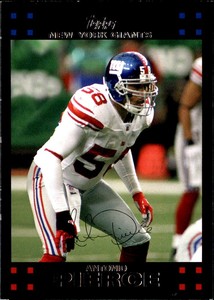 2007 Topps #277 Antonio Pierce (Low Grade)