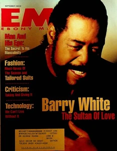 EM Ebony Man Magazine September 1995 Barry White Michael Boatman Jodeci - Picture 1 of 2