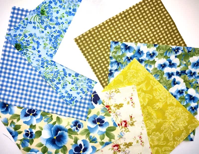 Charm Pack Fresh Cut 6inch Moda Andover Patchworkstoff Songbirds Garden 16Stk - Bild 1 von 3