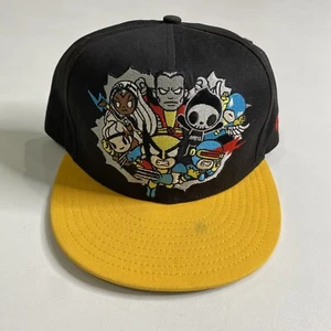Vintage 2012 tokidoki Marvel Adjustable SnapBack Hat Iron Man Storm Cyclops - Picture 1 of 7