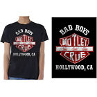 T-shirt unisexe Motley Crue : Bad Boys Shield