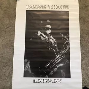 Poster RAHSAAN Immagine Tre Erbe Nolan Immagine Serie Jazz 38 x 25 pollici - Foto 1 di 20