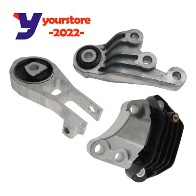 New 3Pcs Motor Mounts for 2015 2016 2017 2018 Jeep Renegade 1.4L  - Image 1 of 4