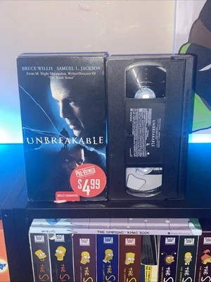 Unbreakable (VHS, 2001) - Image 1 of 2