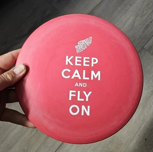 Disque golf DX Roc Little Wing Club 180g Keep Calm and Fly On jamais jeté - Photo 1/4