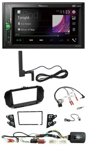 Pioneer MP3 DAB Lenkrad 2DIN Bluetooth Autoradio für Kia Soul 14-19 AUX schwarz - Bild 1 von 12