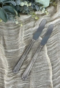 WM rogers ELTON 1940 Silverplate French Hollow Grille KNIFE Star Eagle - Picture 1 of 9