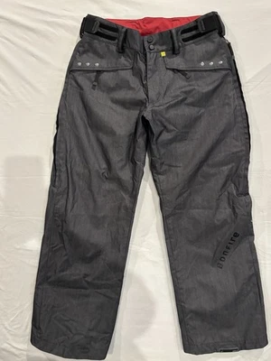 Pantalones Hoguera Para Hombres Medianos Marrón TuffDry Snowboard Esquí Impermeable 10K Aislado Foto 1 de 4