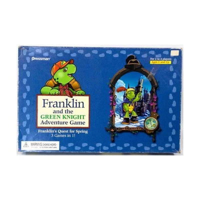 Pressman Boardgame Franklin and the Green Knight - Adventure Game Box Fair/VG+ - Image 1 of 2