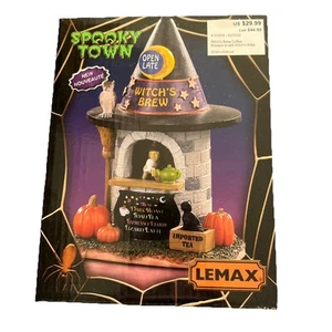 Lemax WITCH'S BREW COFFEE # 03506 Halloween Spooky Town Village Table Accent NEW - Picture 1 of 1