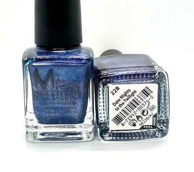Esmalte de uñas Misa DATE NIGHTS TO THE TWILIGHT 2010 Royal Purple Foil *RARO* MUY BUEN ESTADO Foto 1 de 2