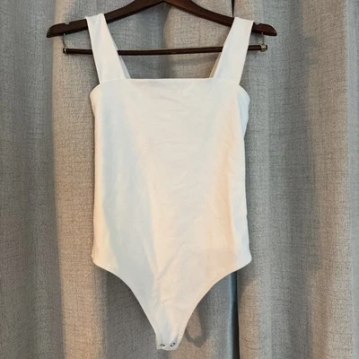 NWOT Abercrombie & Fitch Bodysuit Womens SIZE MEDIUM Brown Rust Soft A&F Collect - Image 1 of 4