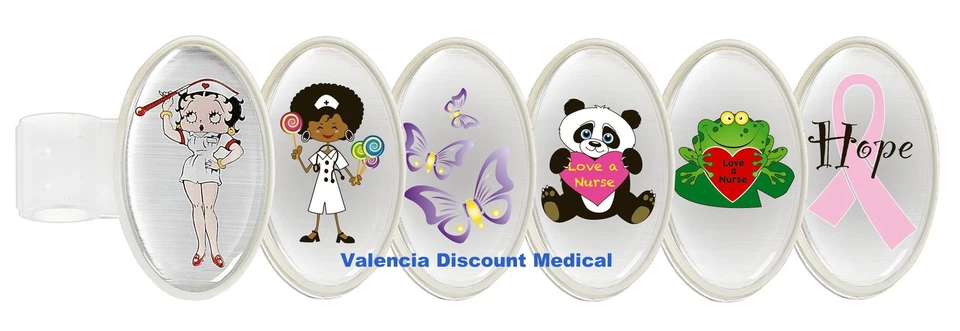 Etiqueta de identificación con nombre de estetoscopio médico de prestigio *Muchos estilos para elegir* enfermera S8 Foto 1 de 1
