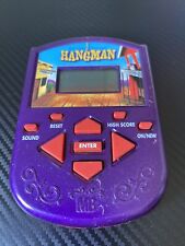 Pocket Arcade Hangman Handheld Game Electronic Gaming Toy Black Yellow Fast  Ship