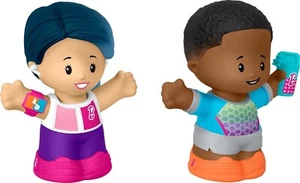 Fisher Price Little People Barbie Wellness Themed Character Figure 2-Pack HMX81 - Picture 1 of 3