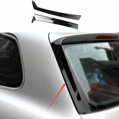 Cubierta de alerón lateral negro ABS apta para VW Touareg 2011-2016 2 piezas Foto 1 de 4