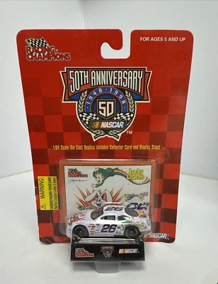 RACING CHAMPIONS #26 Lucky Charms 50TH ANNIVERSARY NASCAR 1:64 Scale - Image 1 of 2