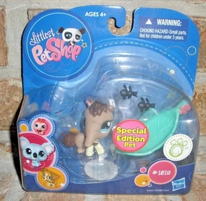 Littlest Pet Shop SPECIAL Edition Brown Gray ANTEATER 1518 HTF 2009 black ants - Picture 1 of 1