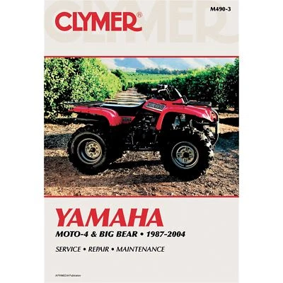 Clymer Manual for Yamaha YFM350 Moto-4 CM4903 - Imagem 1 de 4