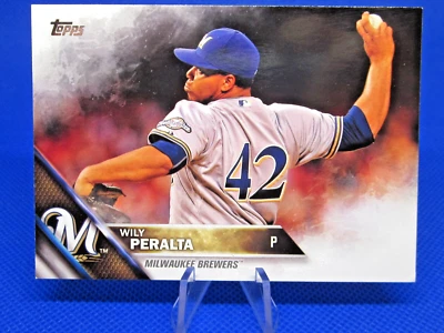 2016 TOPPS SERIES 2 414 WILY PERALTA JACKIE ROBINSON DAY SP SHORT PRINT SEE PICS - Image 1 of 3
