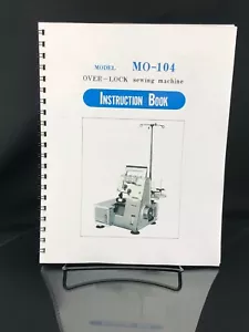 Juki MO-104 Sewing Machine Instructions User Guide Manual Reprint - Picture 1 of 3