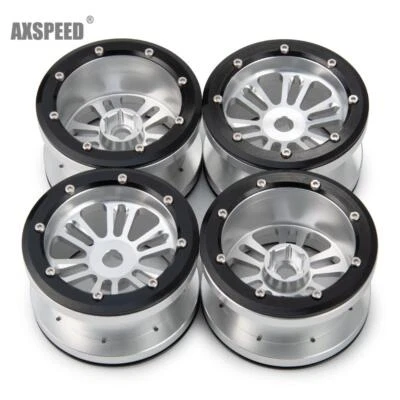 2/4PCS 2.2" Felgen Räder Wheel für 1/10 RC Axial SCX10 90046 TRX-4 Crawler D90 - Bild 1 von 4