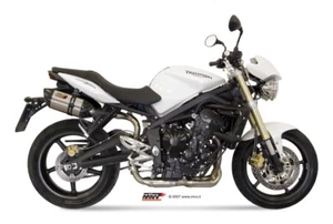 AT.009.L7 TERMINALE SCARICO INOX MIVV SUONO TRIUMPH STREET TRIPLE 675 2007 - 12 - Foto 1 di 3