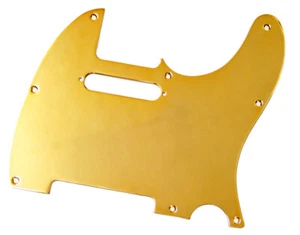 Genuine Fender American Standard Tele/Telecaster Pickguard - GOLD - Picture 1 of 1