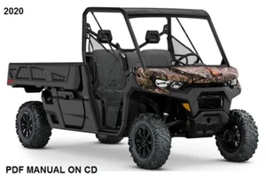 2020 Can-Am CanAm Defender Pro HD10 XT DPS Service Repair Manual ON CD - Picture 1 of 2