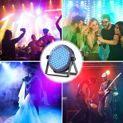 180W Wireless DMX RGBW Par Light LCD Menu Scene For Outdoor Event Party DJ - Image 1 of 4